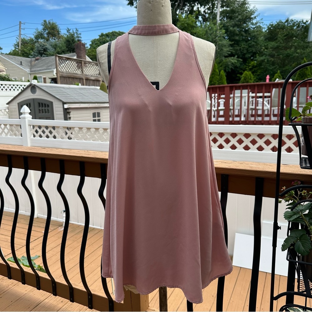 Hauter Top Dress in Pastel Pink